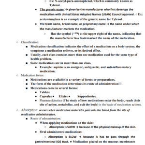 WEEK6 NOTES: MEDICATION ADMINISTRATION 2025-2026 LATEST - Image 3