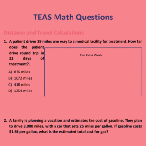 ATI TEAS MATH ACTUAL REVISION GUIDE 2025-2026 LATEST FORMAT CONTAING MOST TESTED QUESTIONS - Image 5