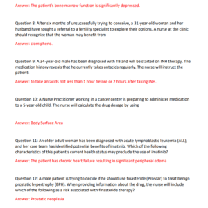NURS 6521 ADVANCED PHARMACOLOGY FINAL EXAM/NURS 6521N WEEK 11 LATEST VERSION 2025-2026 graded A+ - Image 4