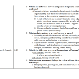 NUR 205 MAP Final Exam 2025-2026 LATEST - Image 3