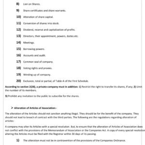 LECTURE NOTES: COMPREHENSIVE COMPANY LAW NOTES - Image 2