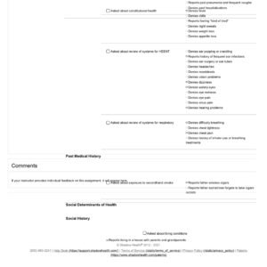 Focused Exam Cough All Shadow Health 2025 - Image 3