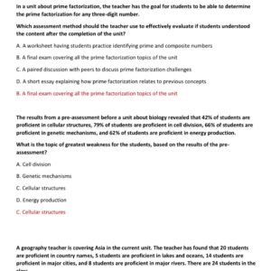 WGU D659 OA 70 QUESTIONS AND CORRECT ANSWERS 2025-2026 LATEST ALREADY GRADED A+