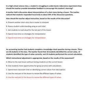 WGU D659 OA 70 QUESTIONS AND CORRECT ANSWERS 2025-2026 LATEST ALREADY GRADED A+ - Image 3