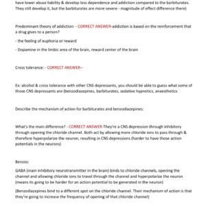 PHAR 100 ACTUAL EXAM 200 QUESTIONS AND CORRECT ANSWERS (VERIFIED ANSWERS)|AGRADE - Image 4