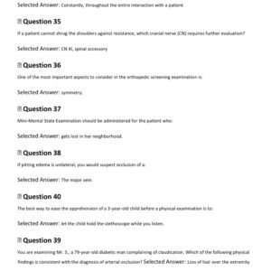 NUR 6512 FINAL ACTUAL EXAM 100 QUESTIONS AND CORRECT ANSWERS 2025-2026 LATEST GRADED A+ WITH OVER 90% PASS MARK - Image 3