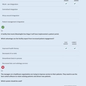 WGU PREASSESSMENT: TECHNOLOGY APPLICATIONS IN HEALTHCARE 2025 LATEST 70 QUESTIONS AND ACCURATE ANSWER - Image 3