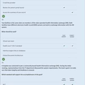 WGU PREASSESSMENT: TECHNOLOGY APPLICATIONS IN HEALTHCARE 2025 LATEST 70 QUESTIONS AND ACCURATE ANSWER - Image 4