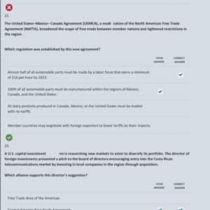 WGU PRE-ASSESSMENT: GLOBAL BUSINESS (OLC1) POLC 2025 - Image 2