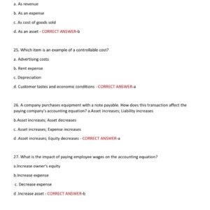 WGU D196 TEST BANK FOR OA AND PRE ASSESSMENT REVIEW 2025/2026 WITH 150 ACTUAL EXAM QUESTIONS AND CORRECT ANSWERS (100% CORRECT ANSWERS) D196 PRACTICE EXAM 2025 (BRAND NEW!!) - Image 3