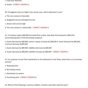 WGU D196 TEST BANK FOR OA AND PRE ASSESSMENT REVIEW 2025/2026 WITH 150 ACTUAL EXAM QUESTIONS AND CORRECT ANSWERS (100% CORRECT ANSWERS) D196 PRACTICE EXAM 2025 (BRAND NEW!!) - Image 4