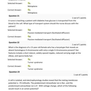 NURS 6501 FINAL EXAM WEEK 11 SPRING QTR 2025 WITH ALL 100 QUESTIONS AND CORRECT ANSWERS ALREADY GRADED A+ WALDEN UNIVERSITY/ NURS 6501 PRACTICE CARE OF ADULTS LATEST FINAL EXAM (BRAND NEW!!) - Image 4