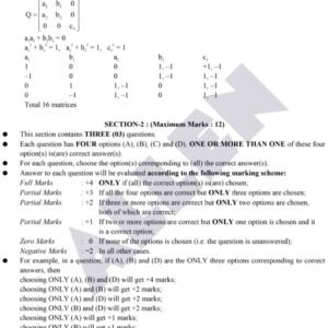 JEE(ADVANCED)–2025 (EXAMINATION) - Image 3
