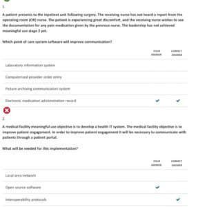 WGU PREASSESSMENT: TECHNOLOGY APPLICATIONS IN HEALTHCARE 2025-2026
