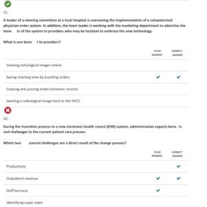 WGU PREASSESSMENT: TECHNOLOGY APPLICATIONS IN HEALTHCARE 2025-2026 - Image 3