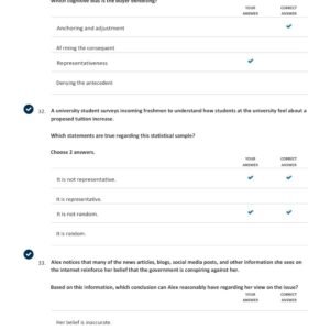 WGU PRE-ASSESSMENT: CRITICAL THINKING: REASON AND EVIDENCE 2025 - Image 4