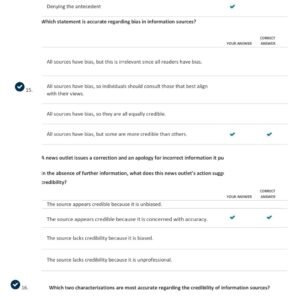 WGU PRE-ASSESSMENT: CRITICAL THINKING: REASON AND EVIDENCE 2025-2026 - Image 3