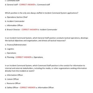IAHSS BASIC OFFICER CERTIFICATION ACTUAL EXAM W ITH 150 QUESTIONS AND 100% CORRECT ANSWERS / IAHSS BASIC TRAINING FOR HEALTHCARE SECURITY OFFICERS CERTIFICATION EXAM (LATEST!!) - Image 3