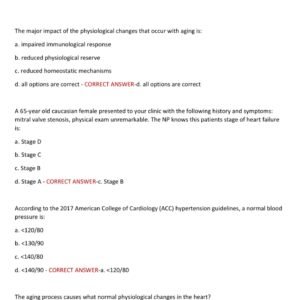 NUR 601 WEEK-2 ACTUAL STUDY GUIDE 160 ACCURATE QUESTIONS AND ANSWERS 2025-2026 LATEST