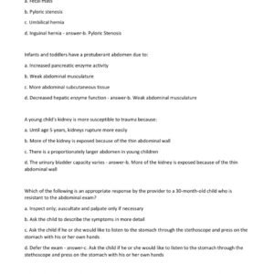 ADVANCED HEALTH ASSESSMENT FINAL EXAM QUESTIONS AND CORRECT ANSWERS 2024-2025 LATESTUPDATE//GRADED A+ - Image 4
