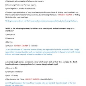 NONE-CONCELABLE {NC} Life Insurance ACTUAL EXAM 150 QUESTIONS AND CORRECT ANSWERS 2025-2026 LATEST ALREADY GRADED A+