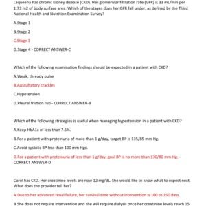 NR601 Final ACTUAL EXAM 300 QUESTIONS AND CORRECT ANSWERS COVERING ALL MOST TESTED QUESTIONS GRADED A+