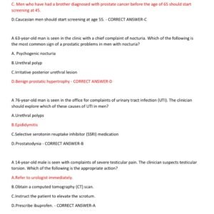 NR601 Final ACTUAL EXAM 300 QUESTIONS AND CORRECT ANSWERS COVERING ALL MOST TESTED QUESTIONS GRADED A+ - Image 2