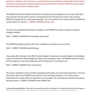 NR607 ACTUAL FINAL EXAM 200 QUESTIONS AND CORRECT DETAILED ANSWERS 2025-2026 LATEST MOST TESTED QUESTIONS COVERED ALREADY GRADED A+ - Image 3