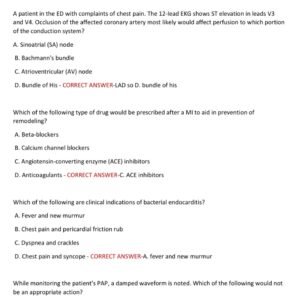 CCRN Critical Care Registered Nurse.ACTUAL EXAM 80 QUESTIONS AND CORRECT ANSWERS 2025-2026 LATEST