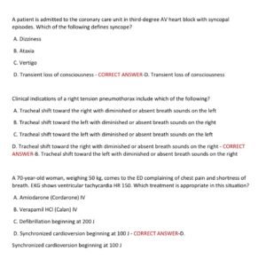 CCRN Critical Care Registered Nurse.ACTUAL EXAM 80 QUESTIONS AND CORRECT ANSWERS 2025-2026 LATEST - Image 3