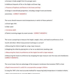 NU 518 EXAM WITH 400 QUESTIONS AND CORRECT ANSWERS/ NEW NU 528 EXAM 1 PRACTICE TEST QUESTIONS AND ANSWERS (NEW!) - Image 4