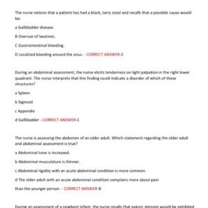 NU 518 EXAM WITH OVER 400 QUESTIONS AND CORRECT ANSWERS/ NEW NU 528 EXAM 2 PRACTICE TEST QUESTIONS AND ANSWERS (NEW!) - Image 3