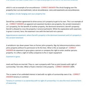 NEW york real estate license ACTUAL EXAM 200 QUESTIONS AND CORRECT ANSWERS 2025-2026 GRADED A+ - Image 2