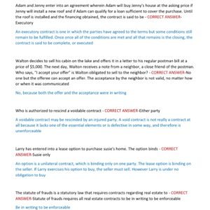NEW york real estate license ACTUAL EXAM 200 QUESTIONS AND CORRECT ANSWERS 2025-2026 GRADED A+ - Image 3