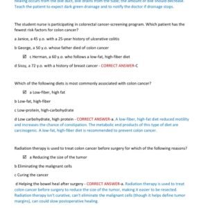Gastrointestinal {GI} NECLEX-STYLE ACTUAL EXAM 70 QUESTIONS AND CORECT ANSWERS WITH DETAILED ANSWERS 2025-2026 LATEST ALREADY GRADED A+ - Image 3