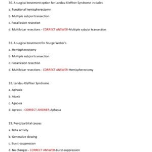 CLTM EXAM 2025-2026 WITH 100 QUESTIONS AND CORRECT VERIFIED ANSWERS CLTM CERTIFICATION EXAM (CERTIFICATION FOR LONG TERM MONITORING EXAM) LATEST VERSION (BRAND NEW!!) - Image 2