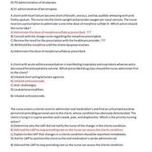 HESI CRITICAL CARE EXAM 2025-2026 WITH 200 REAL EXAM QUESTIONS AND CORRECT ANSWERS WITH RATIONALES (100% CORRECT ANSWERS) CRITICAL CARE HESI EXAM LATEST TEST BANK (NEW) - Image 3