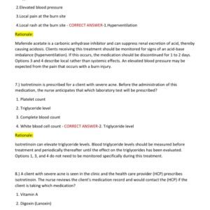 NGN HESI PHARMACOLOGY REAL LATEST EXAM WITH ALL 350 QUESTIONS AND CORRECT ANSWERS / HESI PHARMACOLOGY REAL EXAM WITH NGN 2025/2026 GRADED A+ (BRAND NEW!!) - Image 3