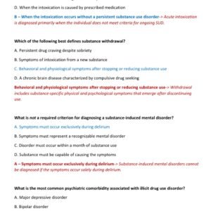NR 547 PMHNP 2025 LATEST TEST BANK FOR MIDTERM AND FINAL EXAM REVIEW/ NR547/ NR 547 MIDTERM & FINAL EXAM PREP WITH DETAILED EXPLANATIONS CHAMBERLAIN (BRAND NEW!) - Image 2