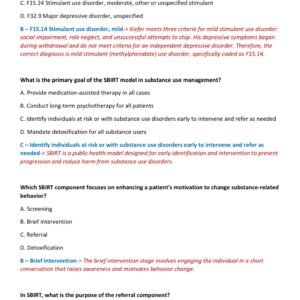 NR 547 PMHNP 2025 LATEST TEST BANK FOR MIDTERM AND FINAL EXAM REVIEW/ NR547/ NR 547 MIDTERM & FINAL EXAM PREP WITH DETAILED EXPLANATIONS CHAMBERLAIN (BRAND NEW!) - Image 3