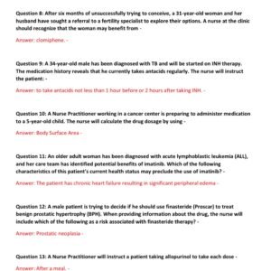 NURS 6521 FINAL EXAM 2025 v3 WINTER QTR WALDEN UNIVERSITY/ NURS 6521 ADVANCED PHARMACOLOGY LATEST FINAL EXAM WITH ALL 100 QUESTIONS AND CORRECT ANSWERS GRADED A(BRAND NEW!!) - Image 3