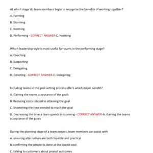 HSPM 101 NRA Exam COURSE TEST 2025 WITH 100 QUESTIONS AND CORRECT ANSWERS PRACTICE 2025-2026 QUESTIONS AND CORRECT ANSWERS - Image 2