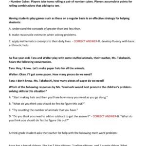 ILTS 206 EARLY CHILDHOOD EDUCATION ACTUAL EXAM WITH 80 QUESTIONS AND 100% CORRECT VERIFIED ANSWERS/ ILTS CONTENT 206 EXAM PREP LATEST 2025-2026 (BRAND NEW!!) - Image 2