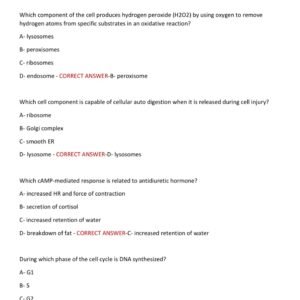 NU665 /NU665 WEEK8 ACTUAL 2025-2026 MIDTERM AND FINAL EXAM REGIS COLLEGE| 120 EACH QUESTIONS AND 100% CORRECT ANSWERS|AGRADE|NEWEST NU665 MIDTERM & FINAL EXAM - Image 2