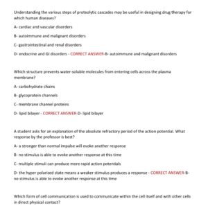NU665 /NU665 WEEK8 ACTUAL 2025-2026 MIDTERM AND FINAL EXAM REGIS COLLEGE| 120 EACH QUESTIONS AND 100% CORRECT ANSWERS|AGRADE|NEWEST NU665 MIDTERM & FINAL EXAM - Image 4