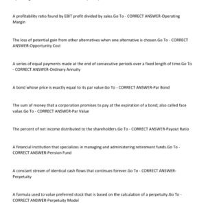 WGU D076 EXAM / WGU D076 FINANCIAL SKILLS FOR MANANGER LATEST EXAM 2025-2026 ACTUAL QUESTIONS AND WELL ELABORATED ANSWERS WITH RATIONALES (VERIFIED ANSWERS) LATEST UPDATED VERSION 2025|ALREADY GRADED A+ - Image 3