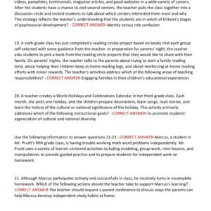 TEXES PPR EXAM 2025-2026 EC-12 (160) REAL EXAM TEST BANK WITH 300+ QUESTIONS AND CORRECT ANSWERS GRADED A/ TEXAS PEDAGOGY AND PROFESSIONAL RESPONSIBILITIES EXAM LATEST 2025 (BRAND NEW!!) - Image 3