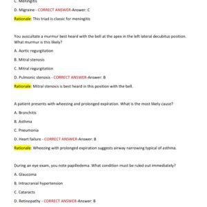 NR 509 Midterm ACTUAL EXAM 200 QUESTIONS AND CORRECT ANSWERS 2025-2026 LATEST ALREADY GRADED A+ - Image 3