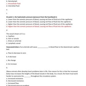 BIO 152 EXAM 3 PORTAGE LEARNING LATEST 2025/2026 ALL QUESTIONS WITH 100% CORRECT ANSWERS/ BIO 152 EXAM 3 PORTAGE LEARNING GRADED A+ - Image 4