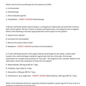 CMN 577 Final Fall ACTUAL EXAM 300 VERIFIED QUESTIONS AND CORRECT ANSWERS 2025-2026 LATEST ALREADY GRADED A+ - Image 4
